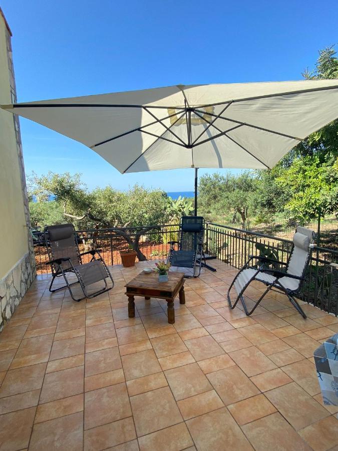 Villa L'Orizzonte Di Calabianca Castellammare del Golfo Kültér fotó