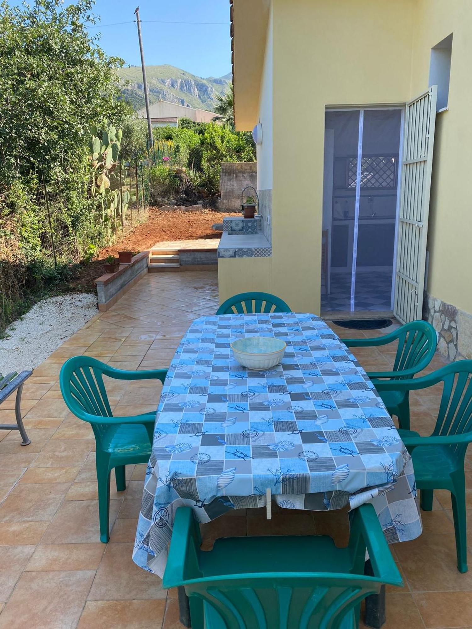 Villa L'Orizzonte Di Calabianca Castellammare del Golfo Kültér fotó